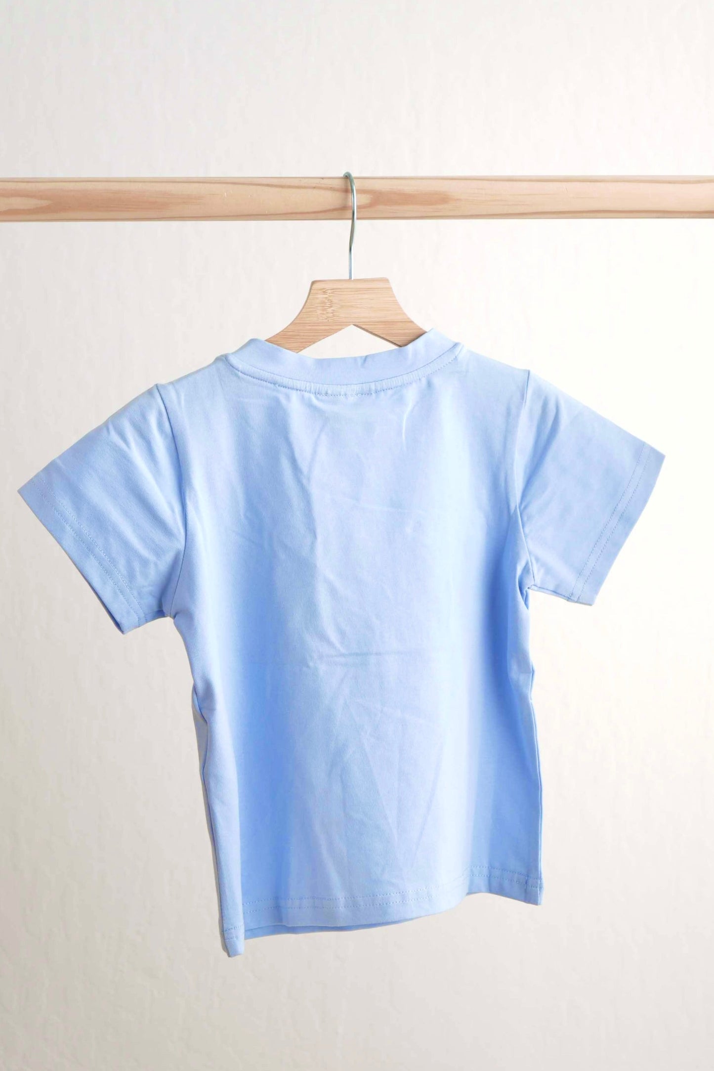 Blue Cross Smocked Top